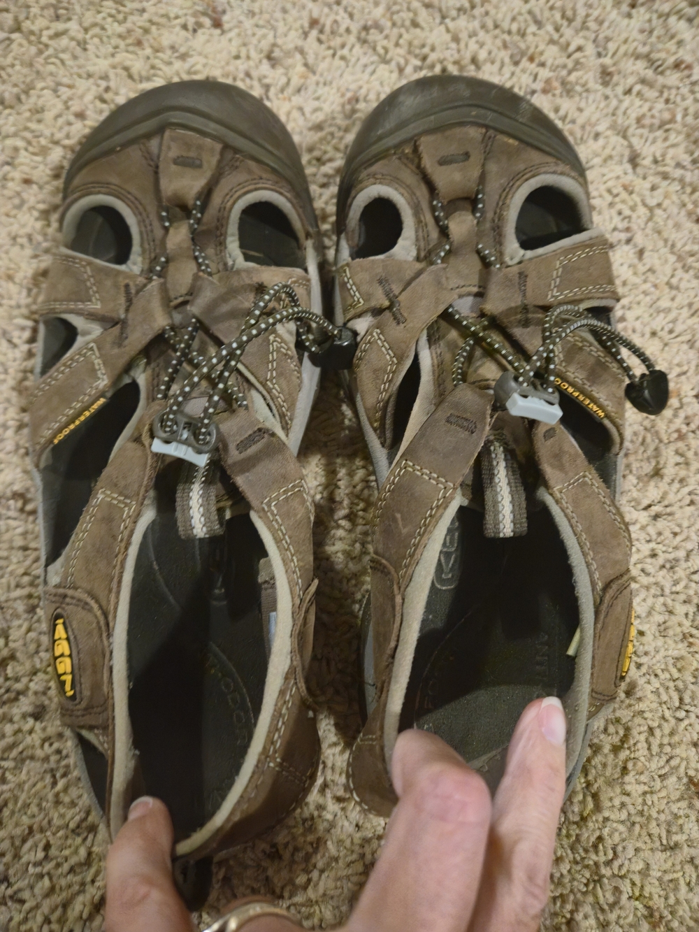 Keen Brown Closed-Toe Women's Outdoor Sandals